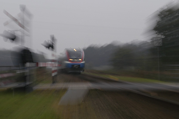 Treinstel "Talent" van de Prignitzer Eisenbahn op het traject Apeldoorn-Zutphen