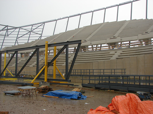 Omnisportcentrum in aanbouw