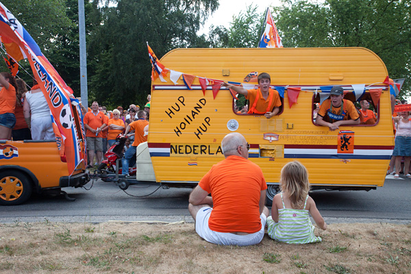 Oranje is door!